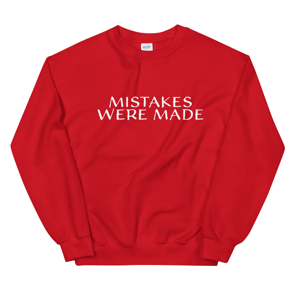 Dani-Tees Mistakes Unisex Crewneck Sweatshirt