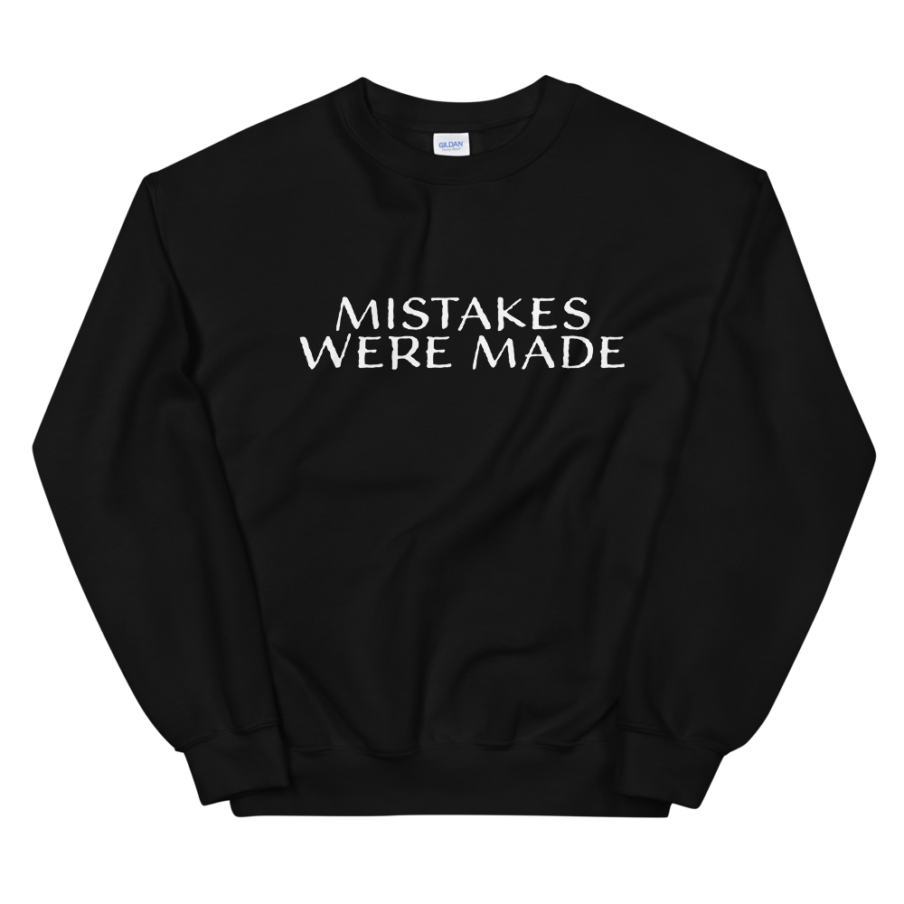 Dani-Tees Mistakes Unisex Crewneck Sweatshirt