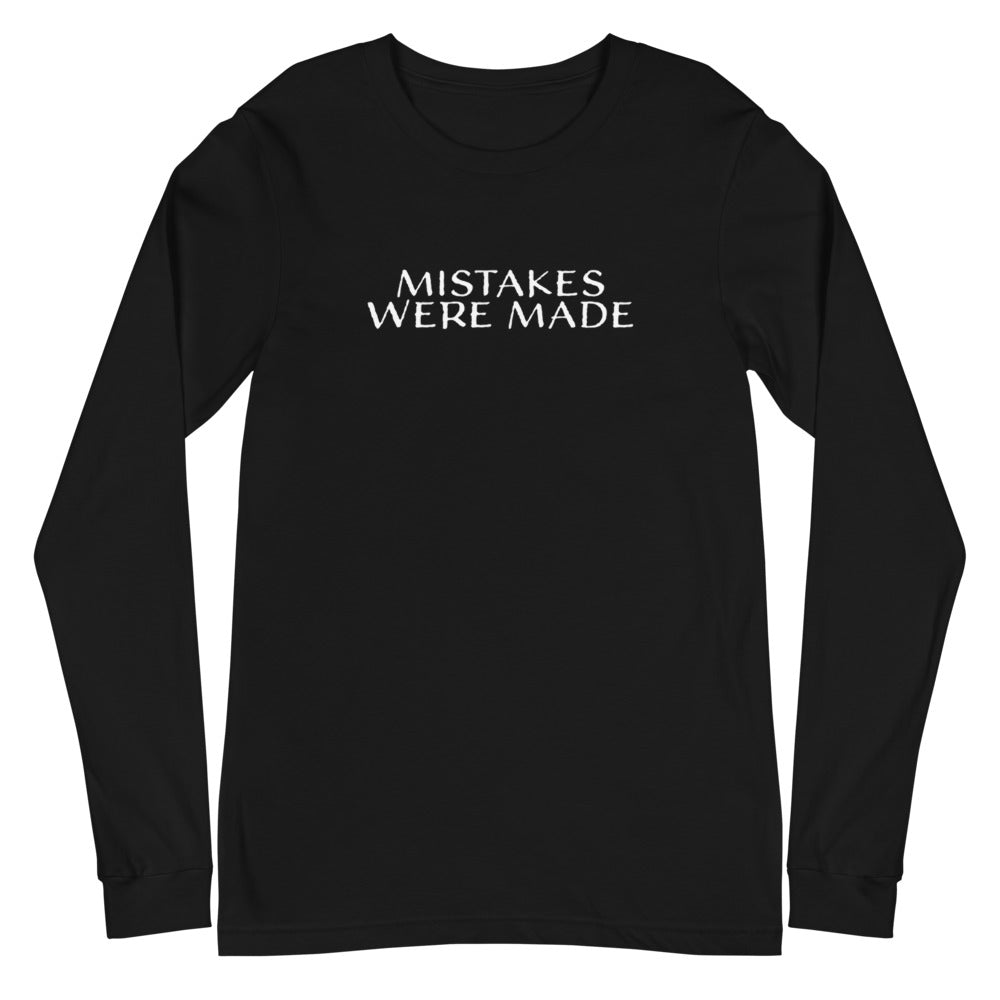 Dani-Tees Mistakes Unisex Long Sleeve Tee