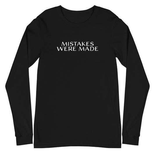 Dani-Tees Mistakes Unisex Long Sleeve Tee