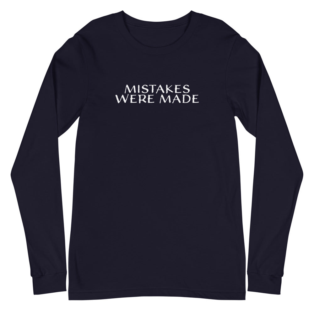 Dani-Tees Mistakes Unisex Long Sleeve Tee